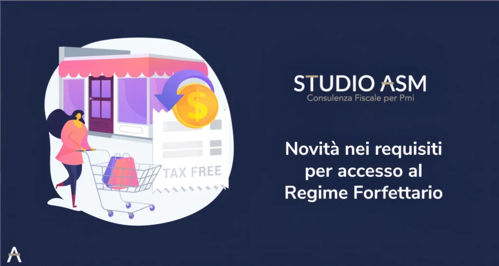 Illustrazione di donna con carrello della spesa.